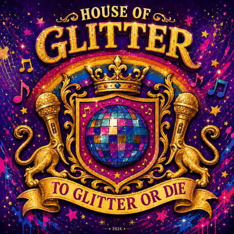 Album cover — To Glitter or Die
